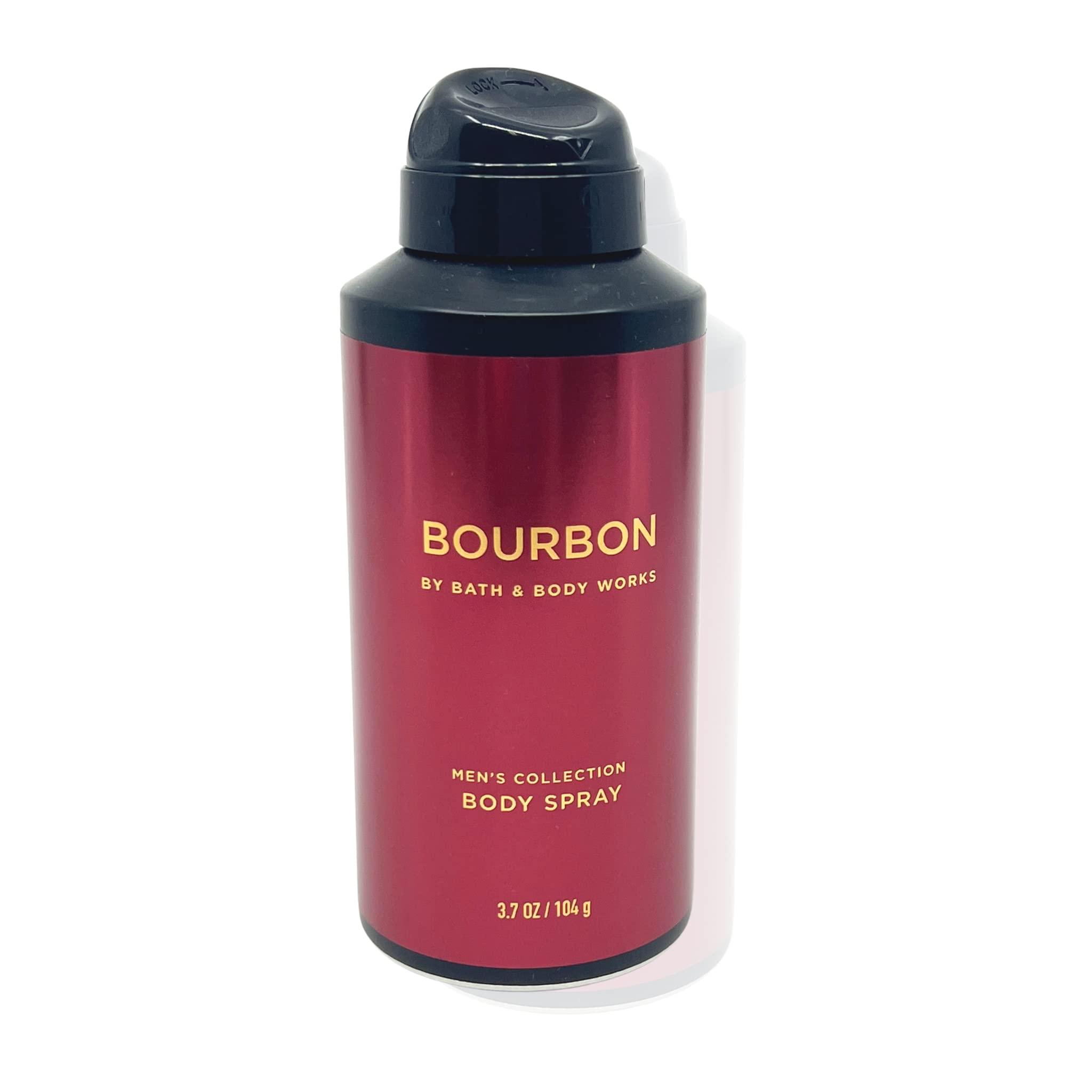 Bath & Body Works Spray corporal Bourbon 105 g - pacote com 3